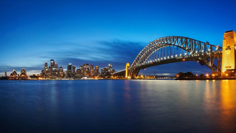Travel scene representing Australia