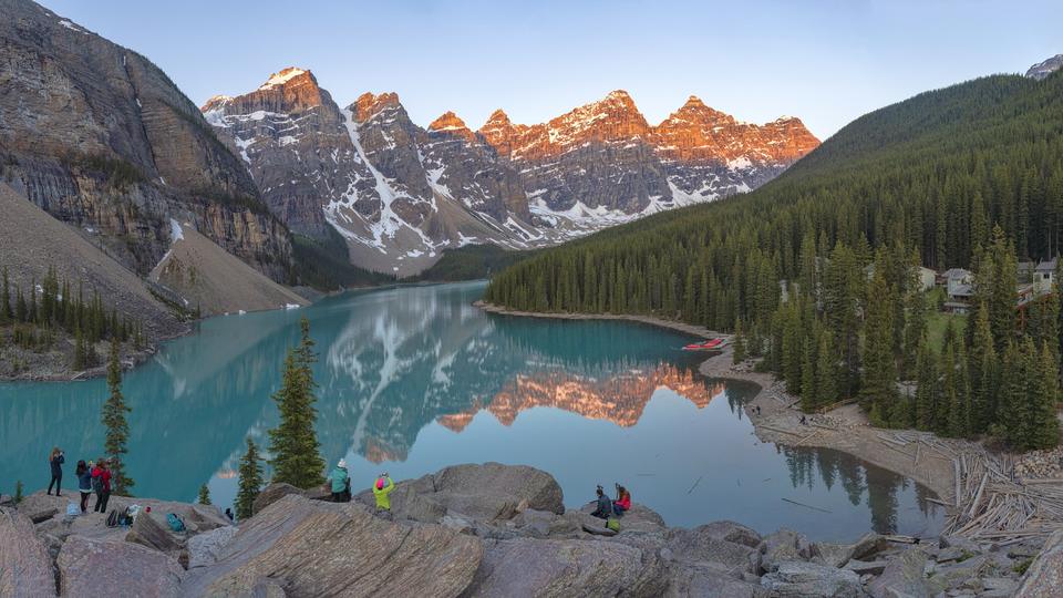 Travel scene representing Canada