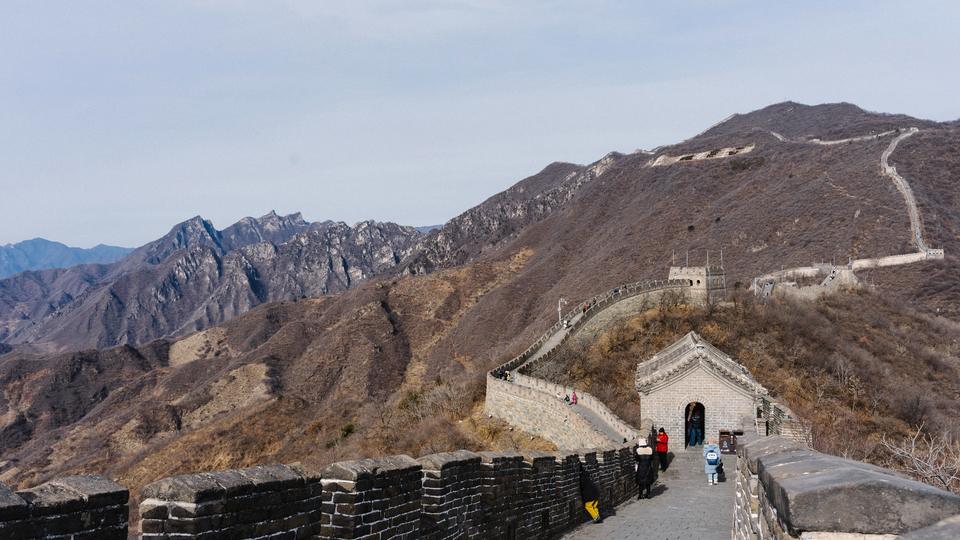 Travel scene representing China