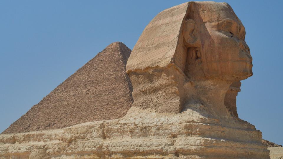 Travel scene representing Egypt