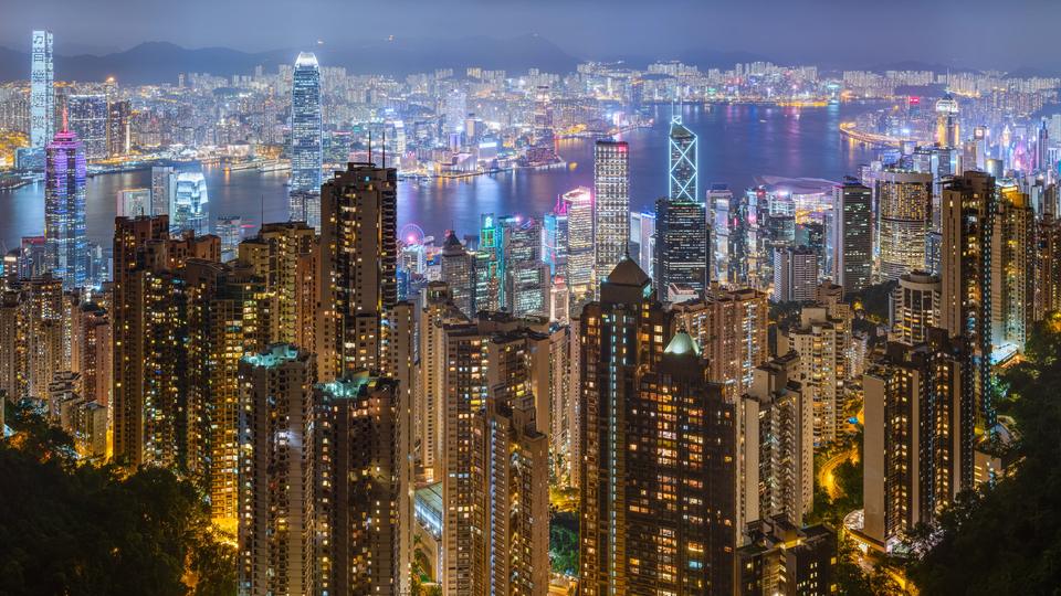 Travel scene representing Hong Kong