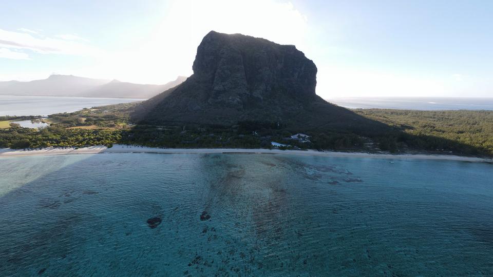Travel scene representing Mauritius