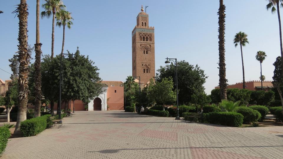 Travel scene representing Morocco
