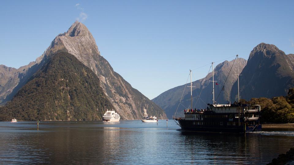 Travel scene representing New Zealand