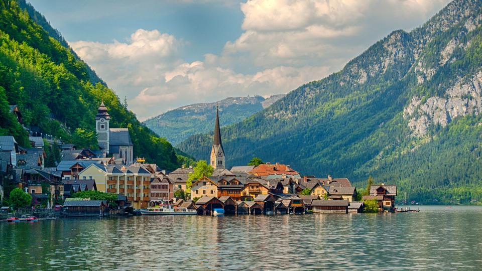 Travel scene representing Austria