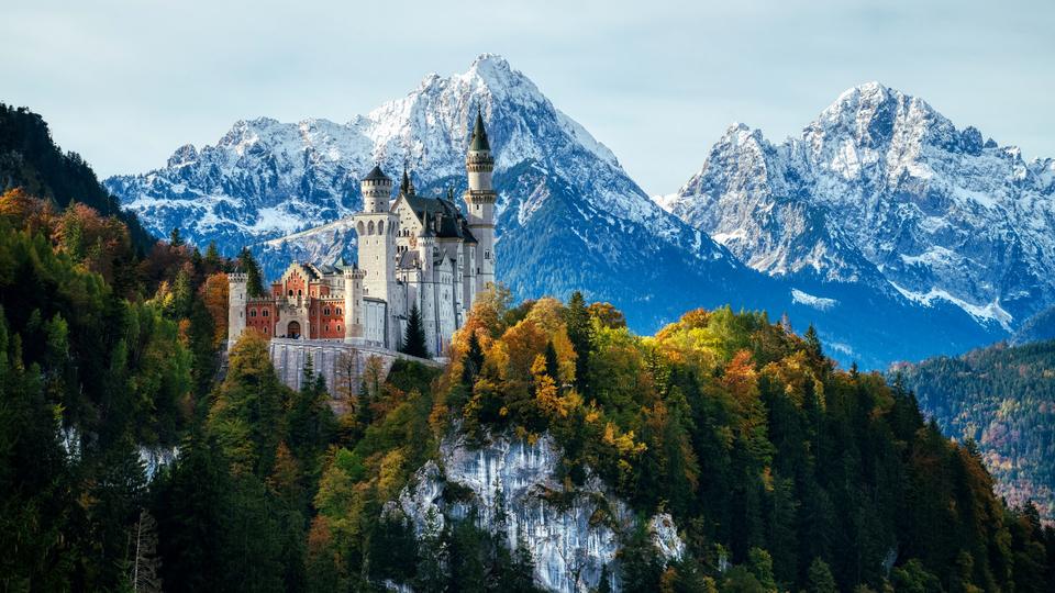 Travel scene representing Germany