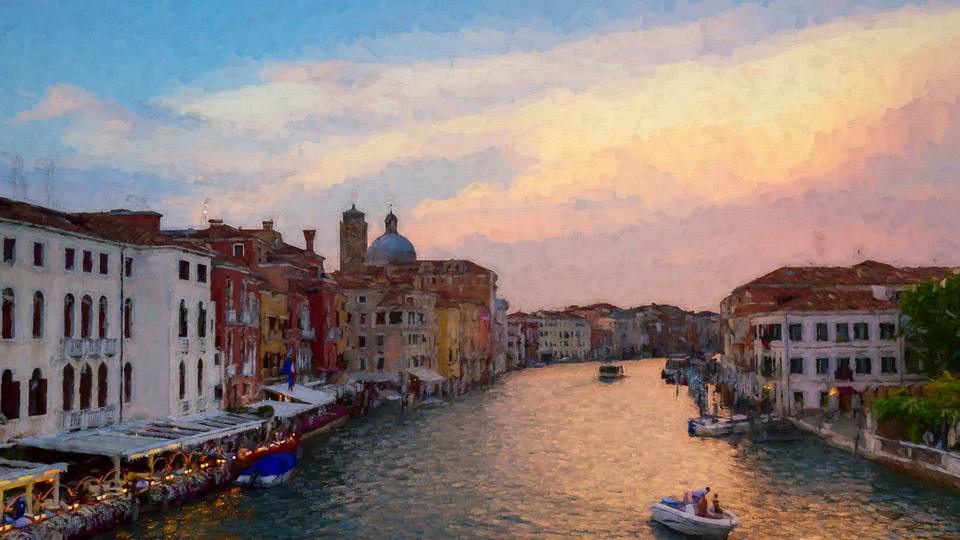 Travel scene representing Italy