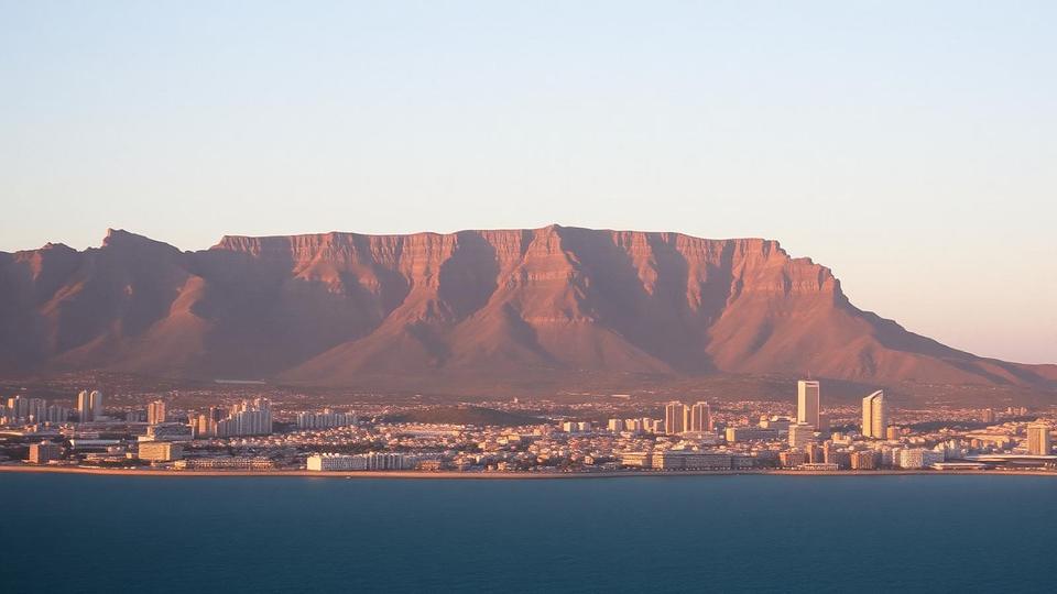 Travel scene representing South Africa