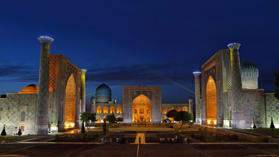 Travel scene representing Uzbekistan