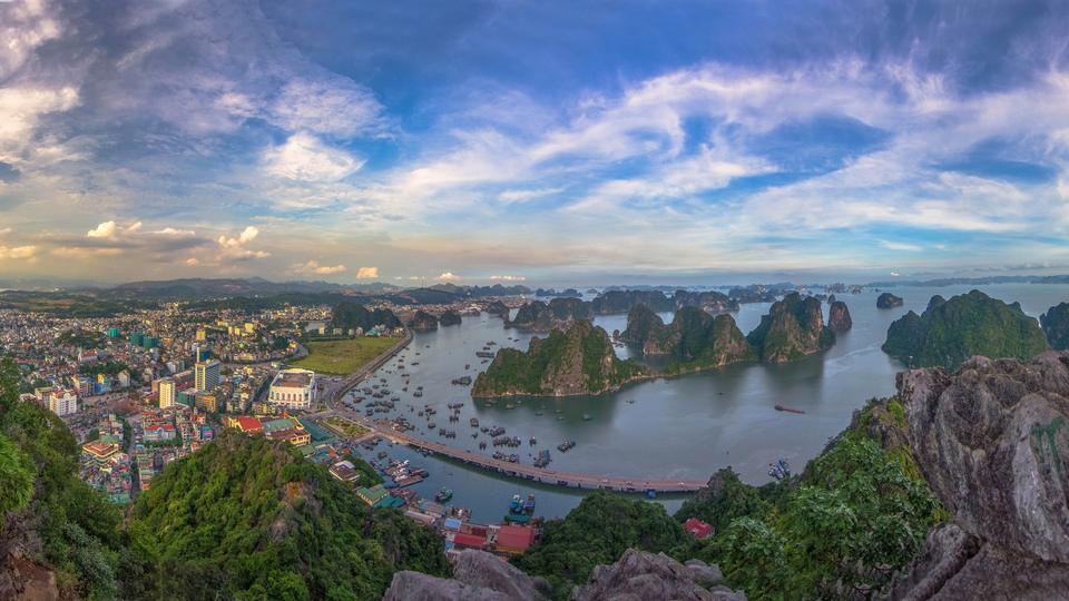Travel scene representing Vietnam