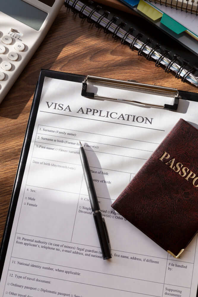 flat-lay-visa-application-assortment Why visas get Rejected